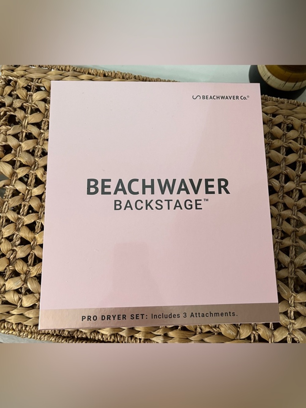The Beachwaver Co. Backstage Pro Dryer Set - Pink